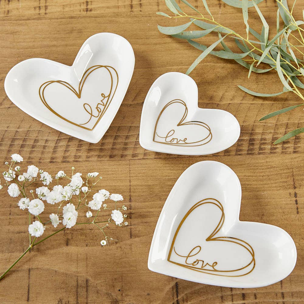 Heart-Shaped Trinket Dish