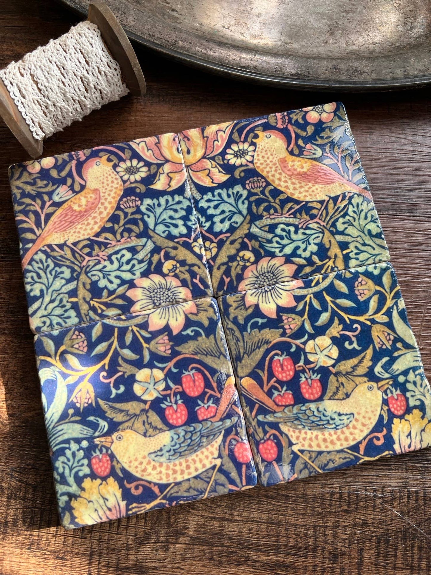 Hearth & Home Stone Coasters - Set of 4