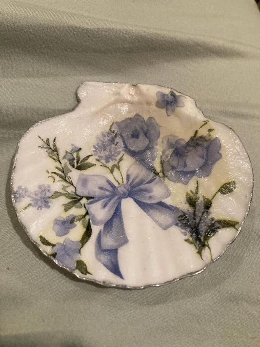 Blue Bow Bouquet | Ring Dish
